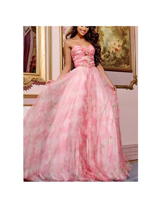 Jovani Dresses & Skirts - Jovani 40402 Romantic Floral Cutout Sweetheart Long Prom Formal Gown Womens 6